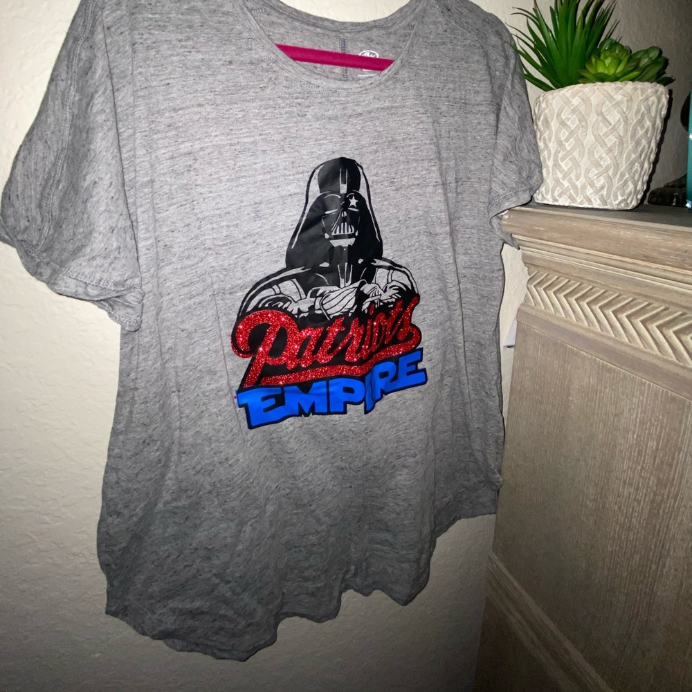 NE patriots Star Wars tee